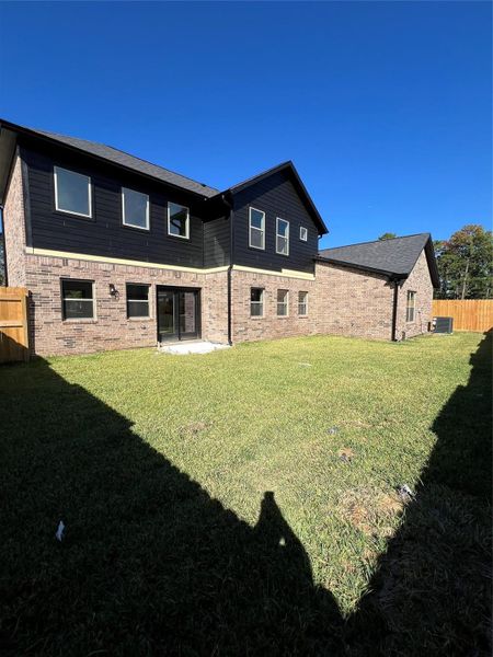 Exterior details and patio area of a home in , Spring (Image 3). Exterior details and patio area of a home in , Spring (Image 3).