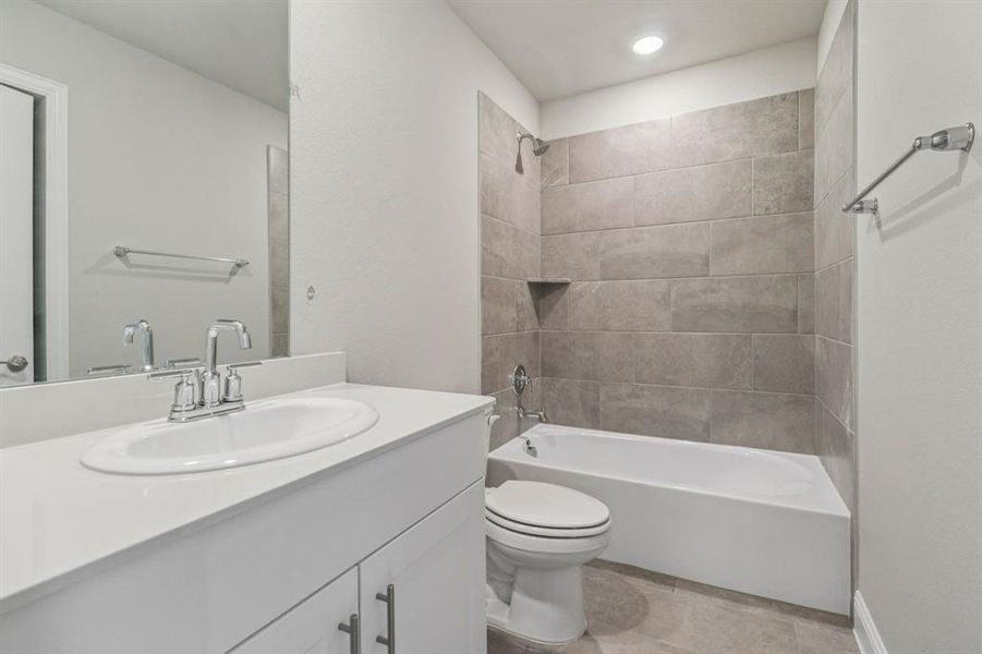 Photo is not of the actual home, but is an inspirational photo of builder’s model home and may depict options, furnishings, and/or decorator features that are not included.