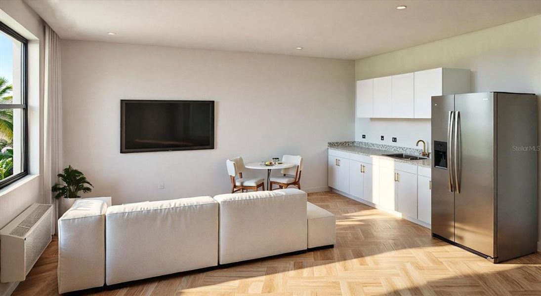 Furnished interior view inside a new home in , Palm Coast (Image 3).