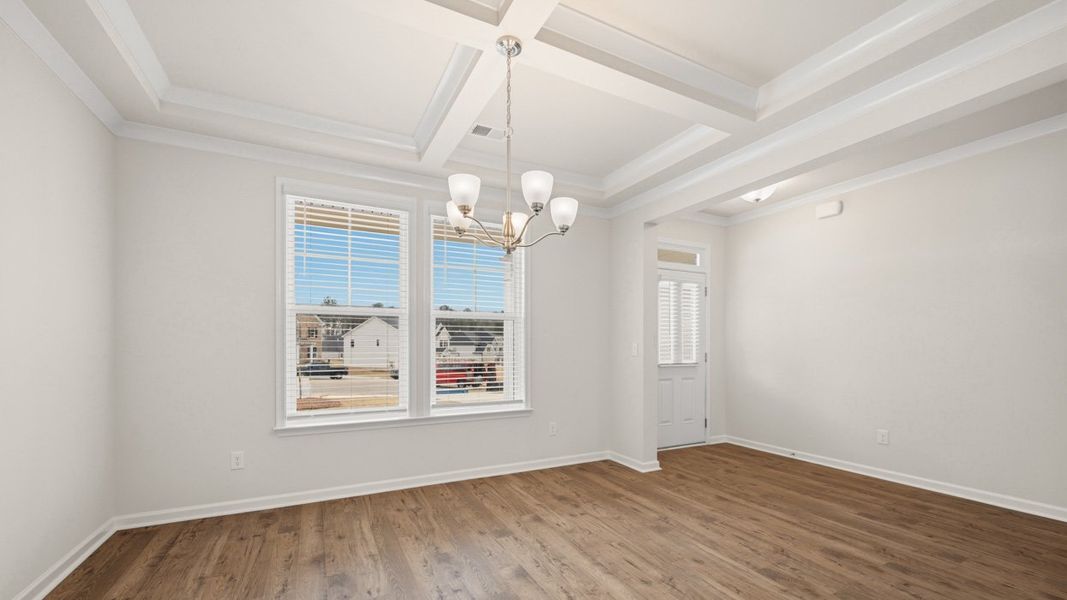 Spacious, unfurnished interior of a new home in The Gates at Pates Creek, Hampton (Image 14). Spacious, unfurnished interior of a new home in The Gates at Pates Creek, Hampton (Image 14).