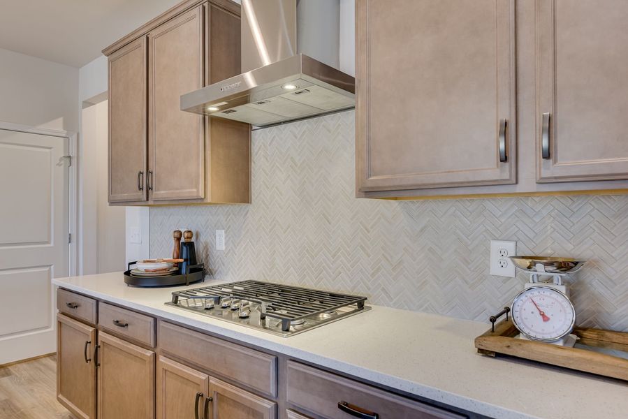 Close-up of interior finishes inside a home in The Beacon at Old Peachtree Single Family Homes, Lawrenceville (Image 372).