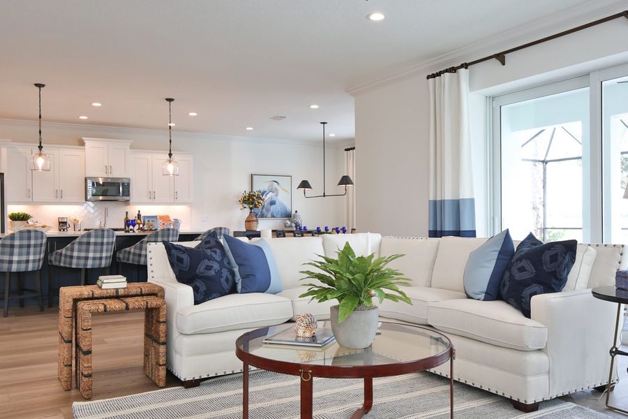 Representative furnished interior of a home built from the Artistry by Neal Communities in Palm Grove, Bradenton (Image 11).