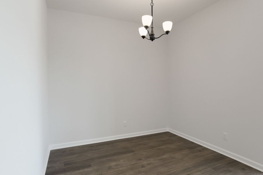 Representative unfurnished interior of a home built from the The Powell by RTS Homes in The Village at Sassafras, Allenhurst (Image 9).
