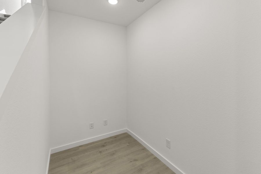 Spacious, unfurnished interior of a new home in Willow Grove Single-Family Homes, Melissa (Image 23). Spacious, unfurnished interior of a new home in Willow Grove Single-Family Homes, Melissa (Image 23).