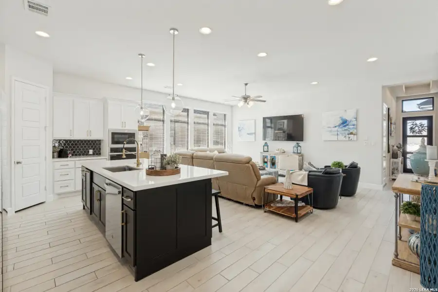 Furnished interior view inside a new home in Veramendi, New Braunfels (Image 8).