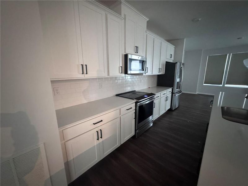 Furnished interior view inside a new home in , Atlanta (Image 10).