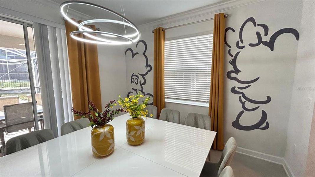 Furnished interior view inside a new home in , Davenport (Image 22).