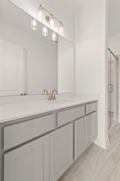 Furnished interior view inside a new home in Kresston - 65', Montgomery (Image 10).