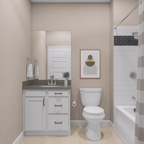 Representative furnished interior of a home built from the Martin by Tri Pointe Homes in Oakhill Reserve, Tomball (Image 27). Representative furnished interior of a home built from the Martin by Tri Pointe Homes in Oakhill Reserve, Tomball (Image 27).