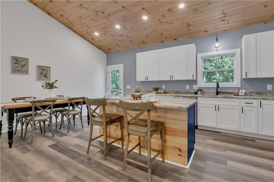 Furnished interior view inside a new home in , Ellijay (Image 15).