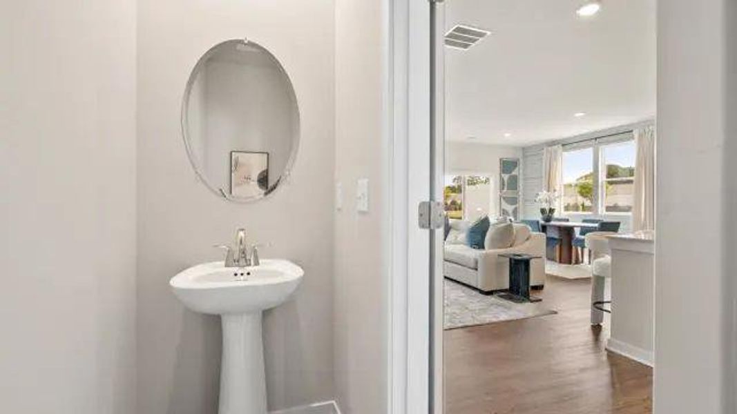 Furnished interior view inside a new home in Magnolia Square, Austell (Image 15). Furnished interior view inside a new home in Magnolia Square, Austell (Image 15).
