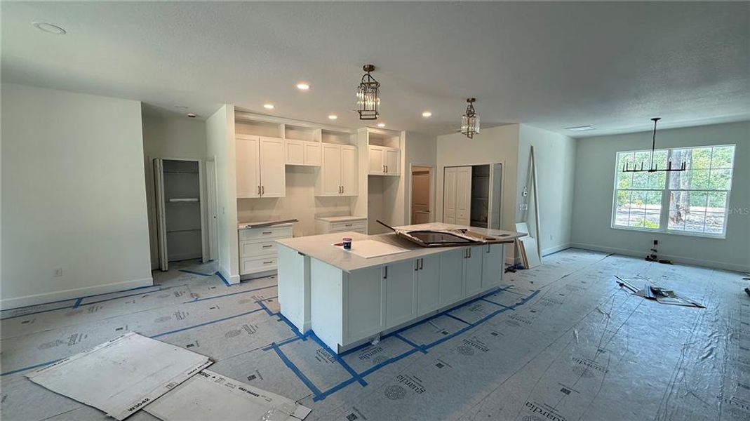 In-progress construction of a new home in , Webster, FL (Image 12).