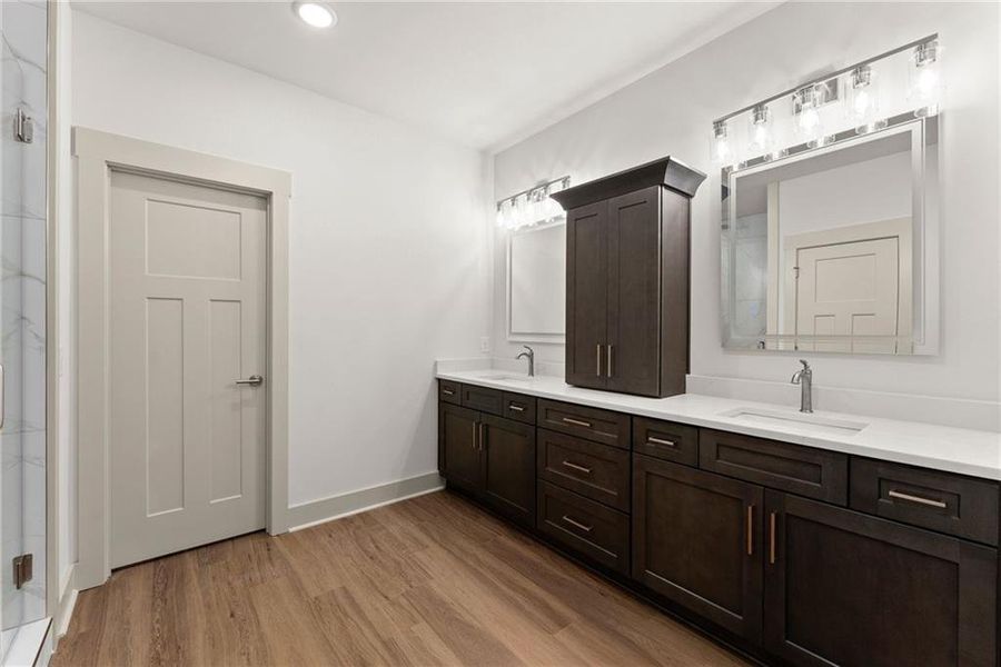 Furnished interior view inside a new home in , Baldwin (Image 16).
