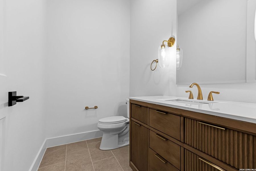 Furnished interior view inside a new home in , San Antonio (Image 48).
