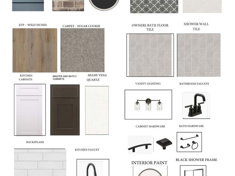 Sample of building materials used in homes in Woods Crossing, Gallatin (Image 44).