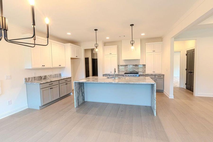 Furnished interior view inside a new home in , Hoschton (Image 13).
