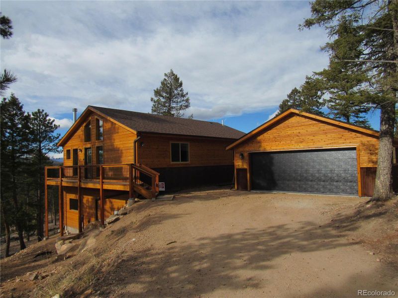In-progress construction of a new home in , Conifer, CO (Image 25).