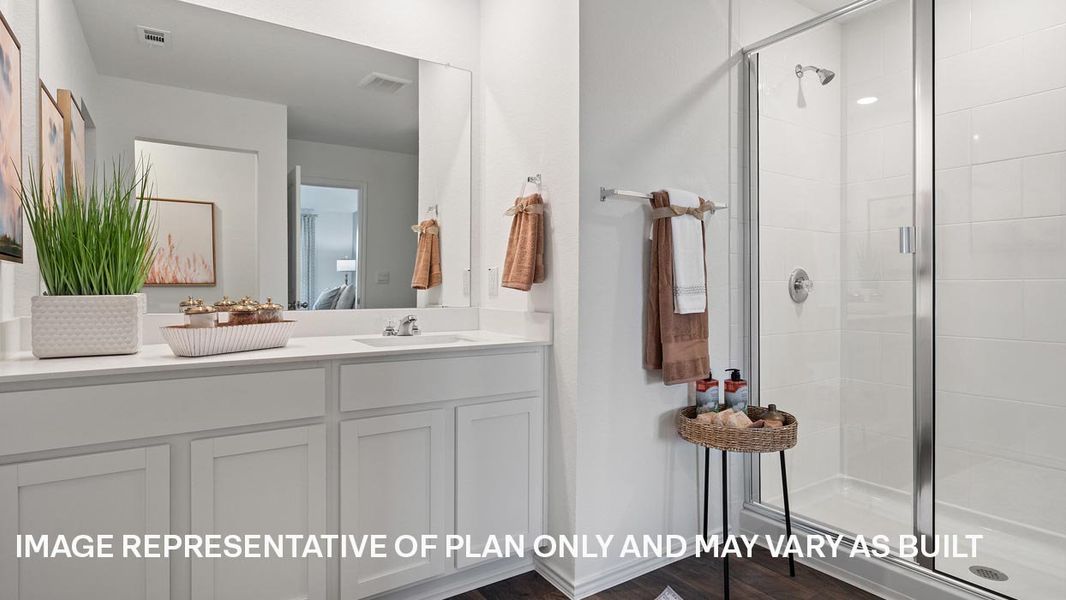 Furnished interior view inside a new home in Durango, Mustang Ridge (Image 17).