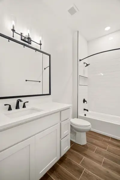 Furnished interior view inside a new home in Paseo Del Este Unit 9, El Paso (Image 9).