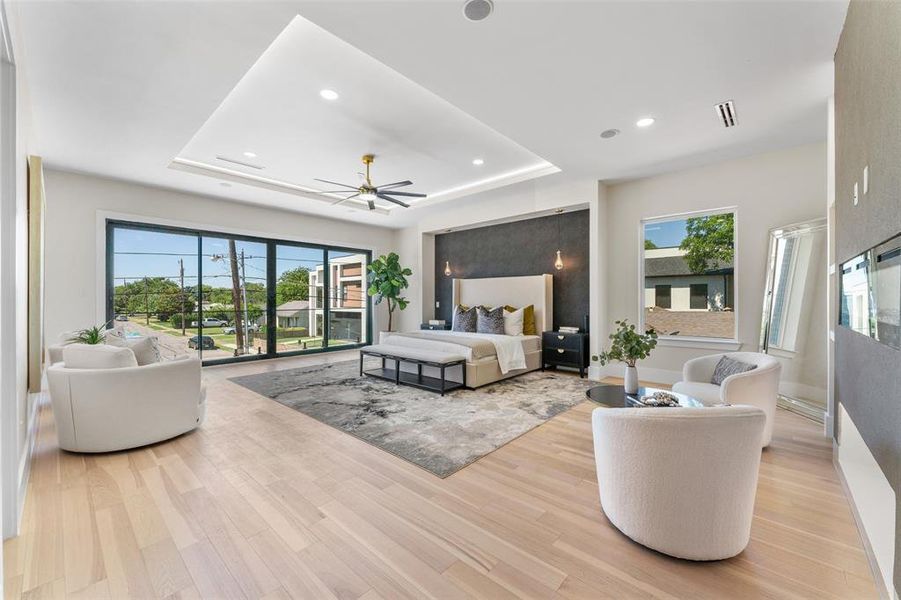 Furnished interior view inside a new home in , Dallas (Image 14). Furnished interior view inside a new home in , Dallas (Image 14).