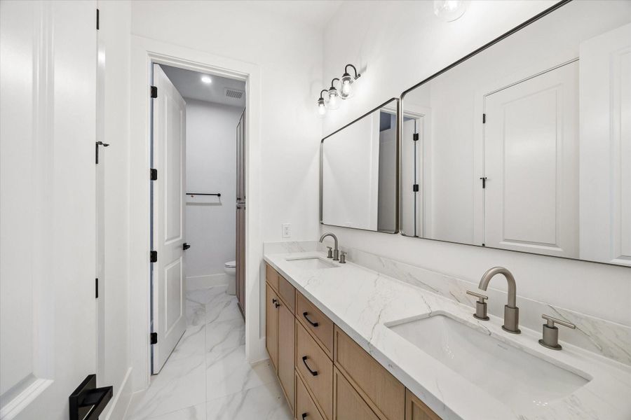 Furnished interior view inside a new home in , Bellaire (Image 12).
