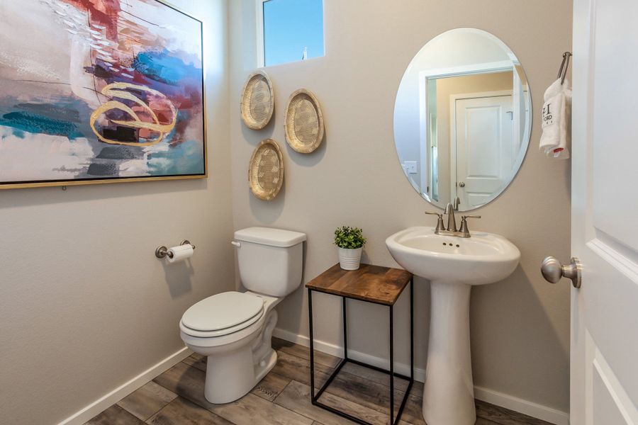 Representative furnished interior of a home built from the Rowling by Hartford Homes in Trailside, Timnath (Image 21).
