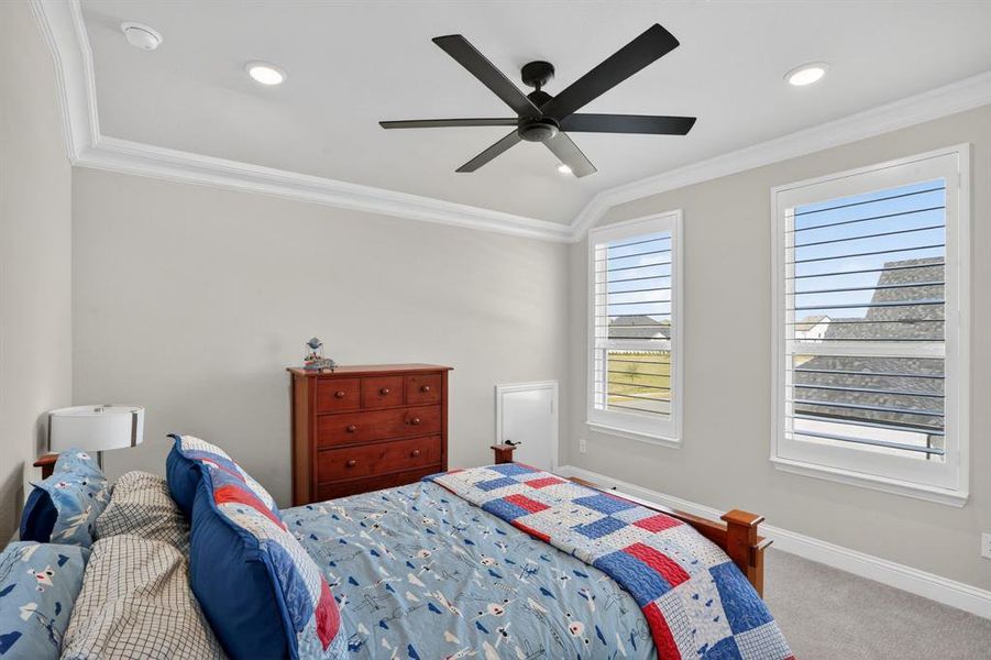Furnished interior view inside a new home in , Fort Worth (Image 30).