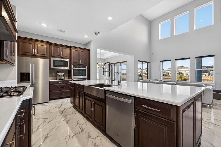 Furnished interior view inside a new home in , Wesley Chapel (Image 10).