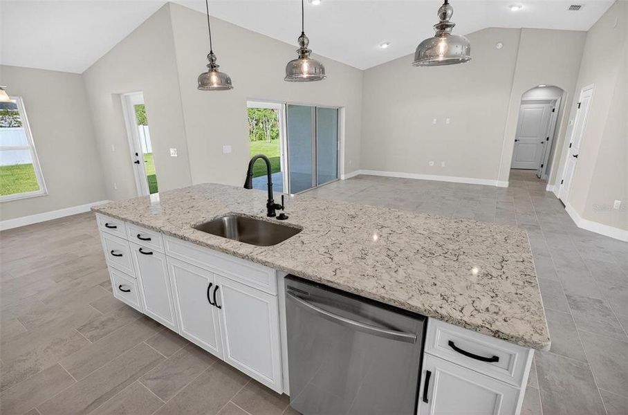 Furnished interior view inside a new home in , Palm Coast (Image 16).