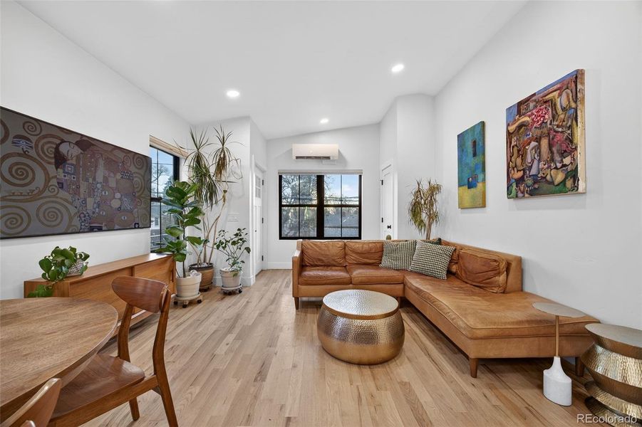 Furnished interior view inside a new home in , Denver (Image 37).