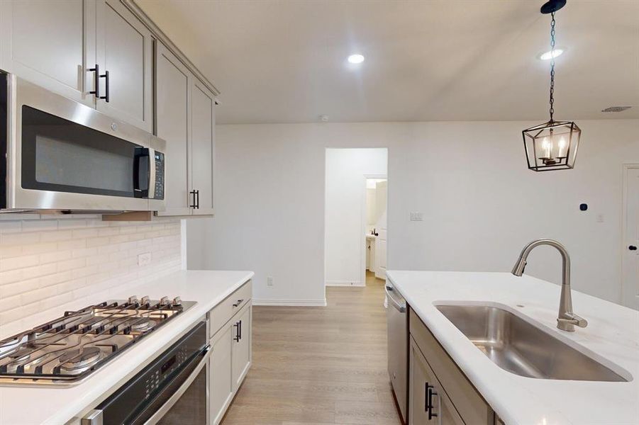 Furnished interior view inside a new home in Lilybrooke at Legacy Hills, Celina (Image 15).