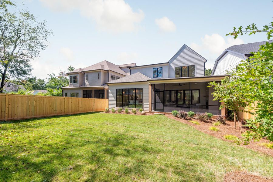 Front exterior of a new home in , Charlotte, NC, highlighting curb appeal (Image 25).