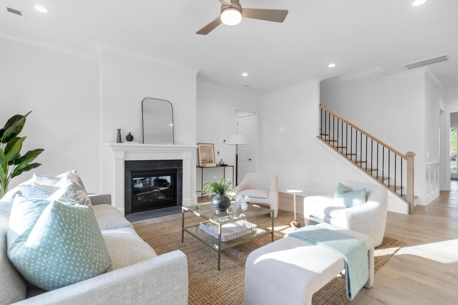 Furnished interior view inside a new home in , Moncks Corner (Image 31). Furnished interior view inside a new home in , Moncks Corner (Image 31).