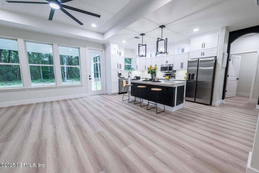 Furnished interior view inside a new home in , Starke (Image 10).
