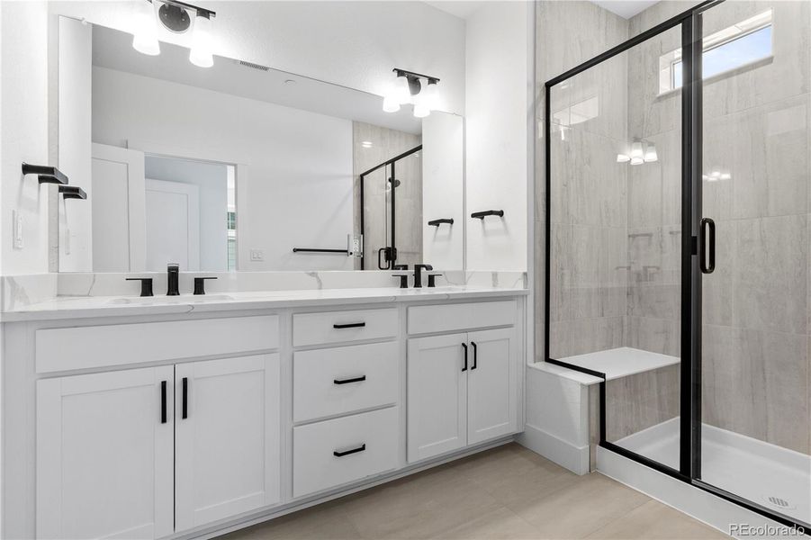 Furnished interior view inside a new home in Westerly, Erie (Image 6). Furnished interior view inside a new home in Westerly, Erie (Image 6).