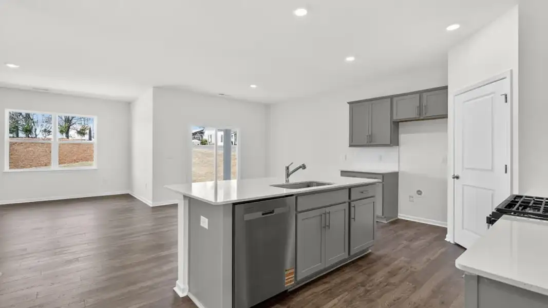 Furnished interior view inside a new home in Honeycutt Oaks, Angier (Image 7).
