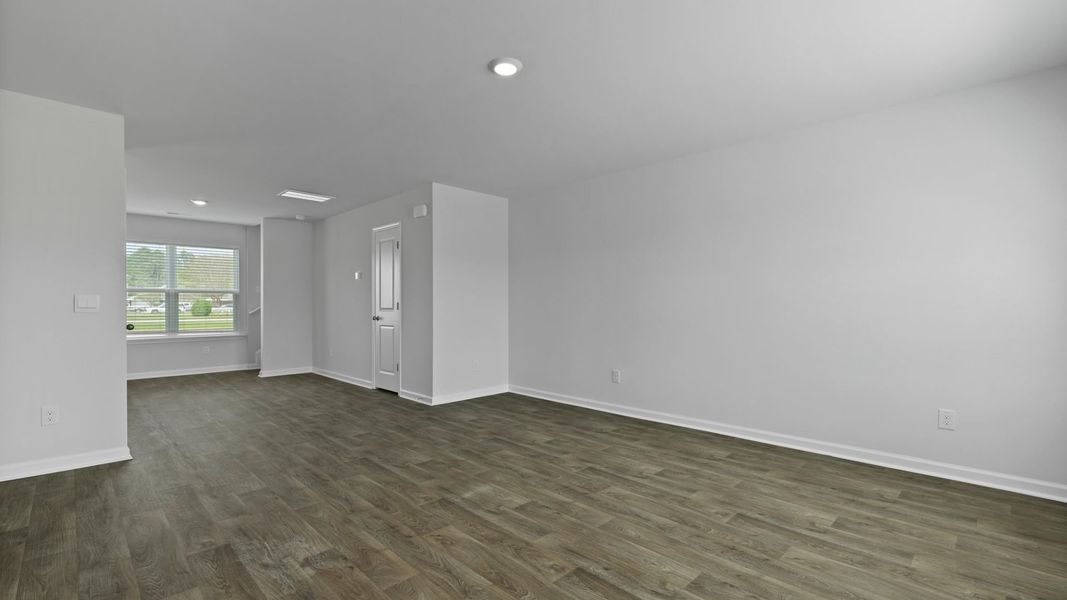 Representative unfurnished interior of a home built from the BRANDON by D.R. Horton in Evergreen, Holly Hill (Image 11).