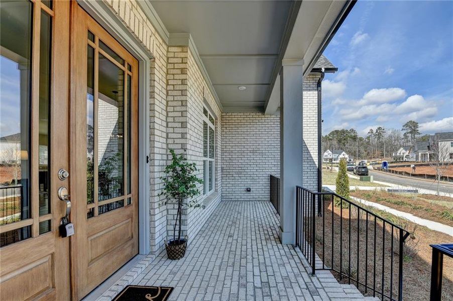 Exterior details and patio area of a home in , Cumming (Image 28).