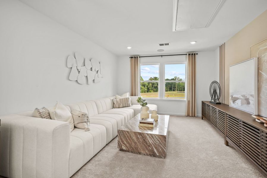 Representative furnished interior of a home built from the Austin by Pulte Homes in Cannon Run, Concord (Image 7).