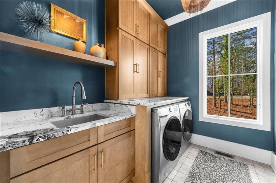 Furnished interior view inside a new home in , Roswell (Image 54). Furnished interior view inside a new home in , Roswell (Image 54).