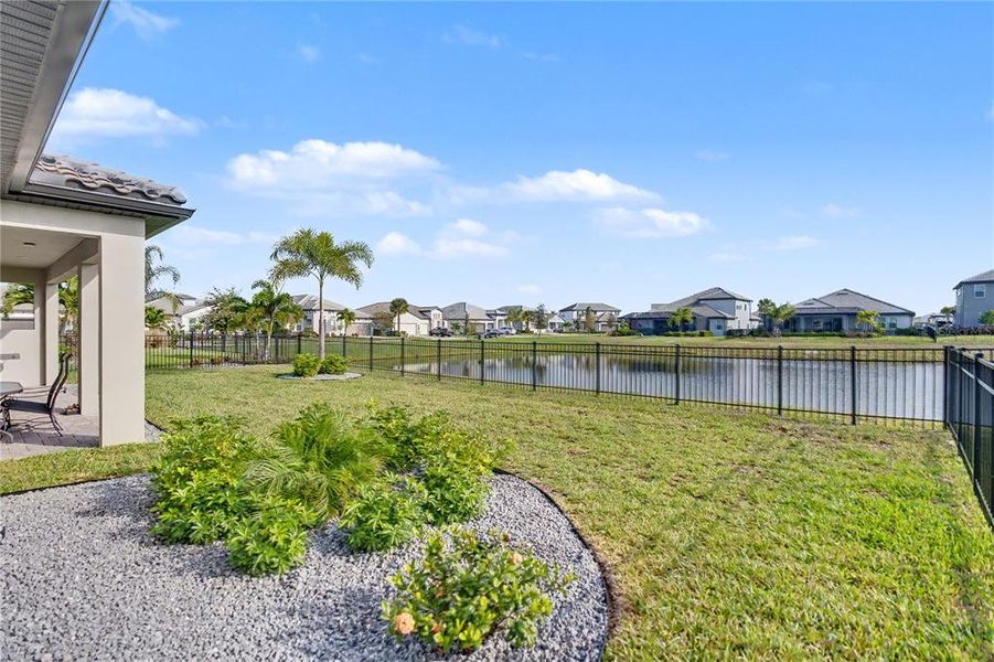 Exterior details and patio area of a home in Sweetwater at Lakewood Ranch, Bradenton (Image 25). Exterior details and patio area of a home in Sweetwater at Lakewood Ranch, Bradenton (Image 25).