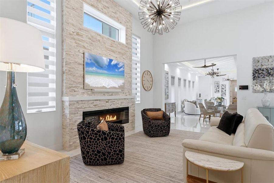Furnished interior view inside a new home in , Bradenton (Image 26).