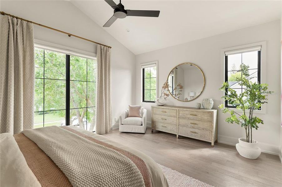 Furnished interior view inside a new home in , Orlando (Image 58).