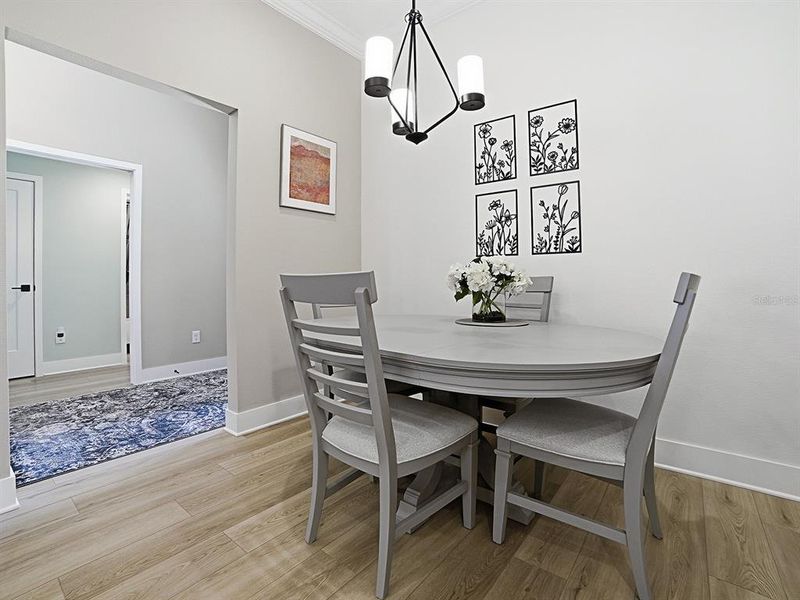 Furnished interior view inside a new home in , The Villages (Image 46). Furnished interior view inside a new home in , The Villages (Image 46).