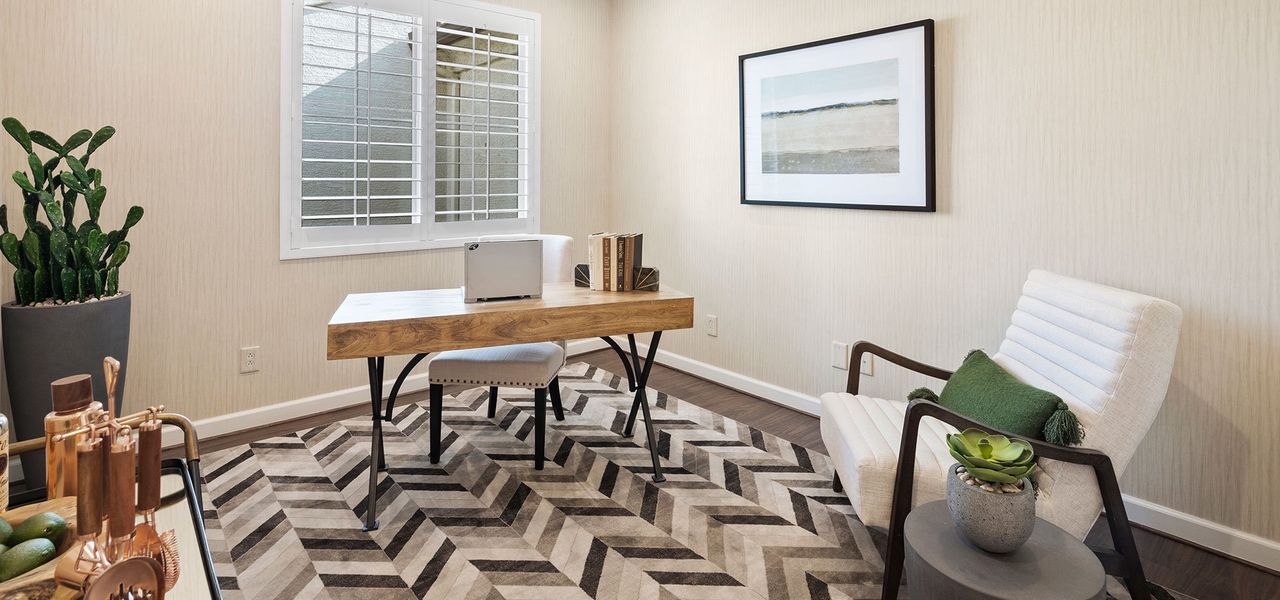Representative furnished interior of a home built from the Miramonte by Robson Resort Communities in Robson Ranch Arizona, Eloy (Image 5).