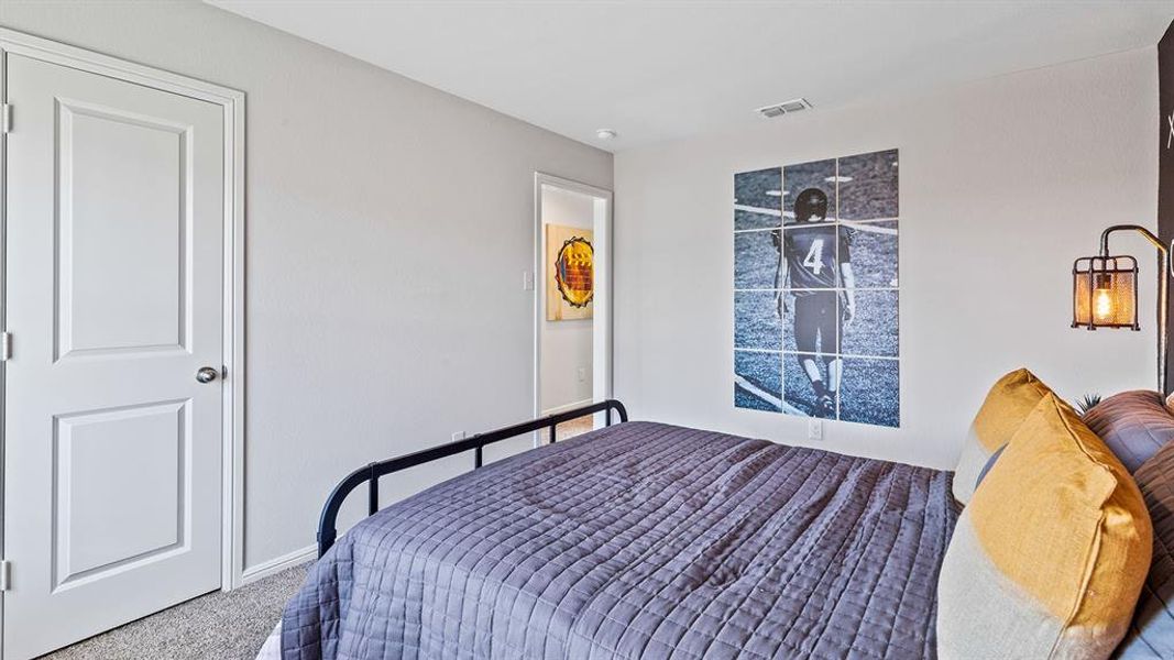 Furnished interior view inside a new home in Bella Vista, Granbury (Image 13).