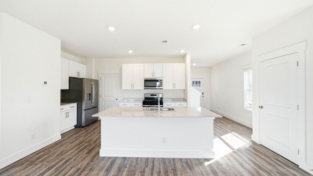 Furnished interior view inside a new home in Fieldcrest Acres, Blountville (Image 7).