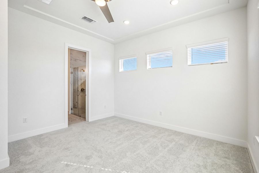 Representative unfurnished interior of a home built from the Homestead by Pacesetter Homes in Easton Park, Austin (Image 38). Representative unfurnished interior of a home built from the Homestead by Pacesetter Homes in Easton Park, Austin (Image 38).