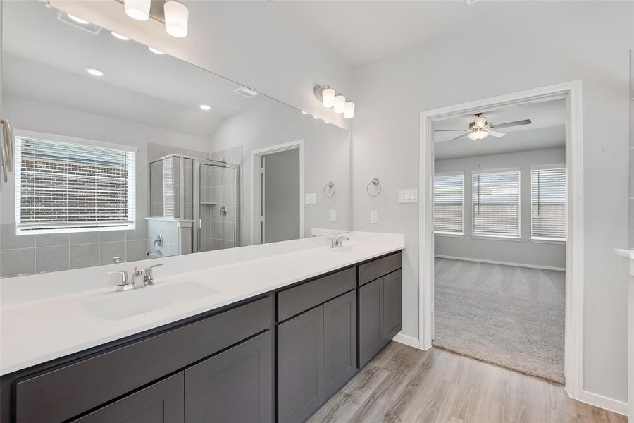 Furnished interior view inside a new home in Rollingbrook Estates, Baytown (Image 14).