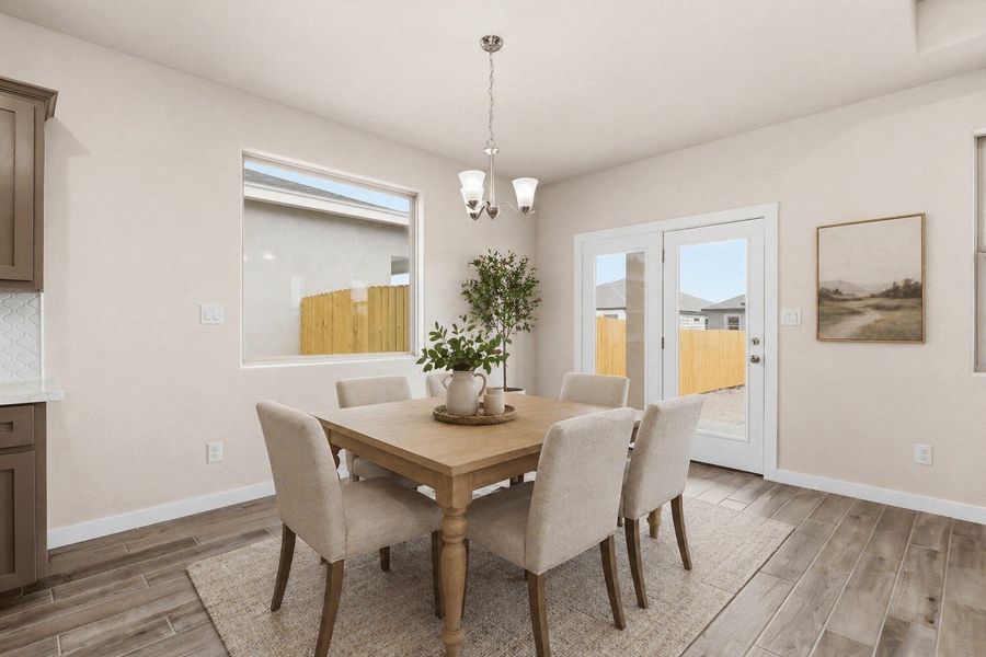 Furnished interior view inside a new home in Paloma Ranch, Harlingen (Image 7).